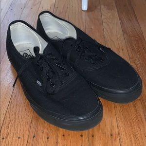 Men’s Vans All Black